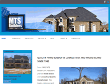 Tablet Screenshot of mtsbuilders.com